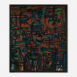 Sergio Hernández, Untitled, 1983, oil on canvas