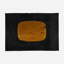 Tony Conrad, Yellow TV, 1973, citron yellow daylight fluorescent Naz-Dar screen process ink, Naz-Dar no. 5594, and Scrink transparent base, Caftint no. 493 applied over super white process color, Art-Brite no. 700 on saturated felt