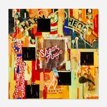 Radcliffe Bailey, Shear Magic, 1995, mixed media on wood