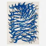 Arman, Hydra, 1979, screenprint in colors on Arches