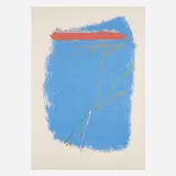 Dan Christensen, CC-1, 1980, screenprint in colors on Arches