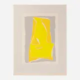 Adja Yunkers, A III, 1972, screenprint in colors