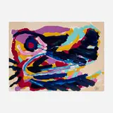 Karel Appel, Nesting Bird, c. 1970, lithograph in colors