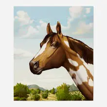 Pecos Bill by Tom Palmore, lithograph in colors, sold Nov 2023