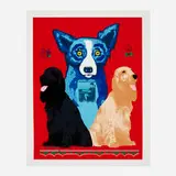 George's Sweet Inspirations by George Rodrigue, 2000, screenprint in colors, sold Nov 2023