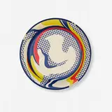 Roy Lichtenstein, Paper Plate, 1969, screenprint in colors on paper plate