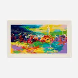 Kentucky Derby by LeRoy Neiman, 1979, screenprint in colors, sold Nov 2023