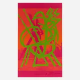 Mark di Suvero, Untitled (Jazz at Lincoln Center), 2000, screenprint in colors