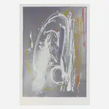 Dan Christensen, Untitled, 1983, screenprint in colors