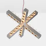 Downtown, Intersection lamp, c. 2000, aluminum, plastic