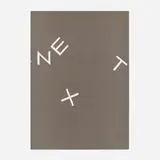 Paul Rand, NeXT logo presentation book, 1986, offset lithograph