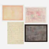 Robert Natkin, Four works from the Lithograph Suite portfolio, 1978-79, lithograph in colors