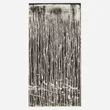 Pat Steir, Long Vertical Falls IV, 1991, soap ground and spit bite aquatint