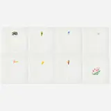 Richard Tuttle, Up, to 7, 2000, etching and aquatint in colors