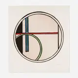 Bertrand Lavier, Untitled (Modern Painting No. 1), 1987, aquatint in colors, spit bite aquatint and soft ground etching