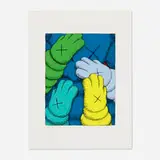 Kaws, Untitled (from the Urge portfolio), 2020, screenprint in colors