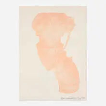 Robert Rauschenberg, Unit (Hydrant), 1970, lithograph in colors on Italia Magnani