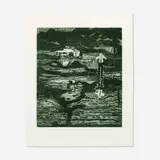 Peter Doig, Echo Lake (from the Cubitt portfolio), 2000, etching and aquatint