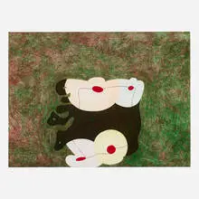 Thomas Nozkowski, Untitled #2, 2002, aquatint and etching in colors