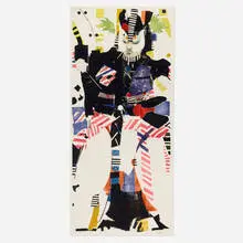 Mauricio Lasansky, Quetzalcoatl, 1972, intaglio in colors with engraving, etching, drypoint, soft ground, reverse soft ground, aquatint with stippling, lift ground, scraping and burnishing