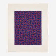 Anni Albers, GR I, 1970, screenprint in colors on Arches