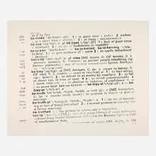 Robert Gober, Untitled, 2000, lithograph on Arches Cover