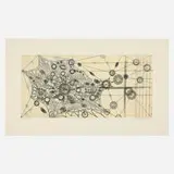 Judy Pfaff, Untitled, 2004, etching