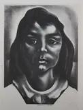 Howard Cook, EAGLE DANCER and ROSANNA: TWO WORKS, first, Lithograph