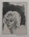Gerald Brockhurst, ZELIE and AMANDA: TWO WORKS, both signed in pencil lower margin