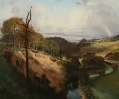 Thomas Bromley Blacklock, The Almond, Oil on canvas