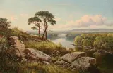 Edward H. Niemann, By the Severn, Oil on canvas