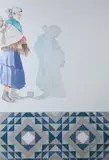 Erma Martin Yost, Summer Shadows, Mixed media on canvas