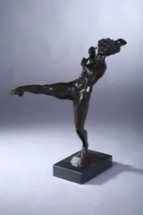 Barry Woods Johnston, Dancer, Bronze - Height: 29 in
