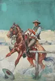 F. Tinsley, The Sherriff, Oil on canvas