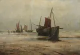 Sylvester Musgrave, Coming Ashore, Oil on canvas