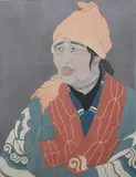 Paul Jacoulet, Vieille Aino