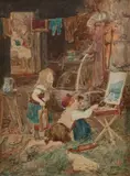 Johann Georg Meyer, The Art Class