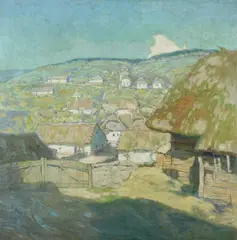 Alois Kalvoda, Summer, Oil on canvas