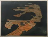 Aoshima IV, Abstract, ABSTRACT, pencil signed