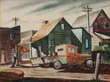 Franklin Barber Clark, Tony, Watercolor