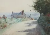 Alexander Macbride, Summer Morning, Watercolor