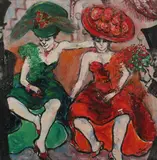 Werner Zweigenthal, In the Dance Hall, Oil on canvas