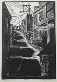 Isabella Walker, Old Harper'S Ferry, Woodblock