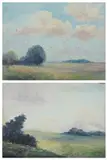 A. H. O. Rolle, Blue Ridge Landscape: Two Works