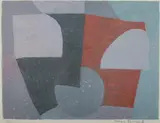 Serge Poliakoff, Composition in Red and Blue