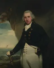 British School, Portrait of Sir Samuel Hood, PORTRAIT OF SIR SAMUEL HOOD, oil on canvas