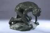 Enid Yandell, Narcissus, Bronze with brown patina - Height: 22 in