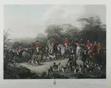 C. Agar, Bury Hunt, Color engraving by F