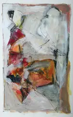 Patsy Fleming, Abstract, Oil on paper