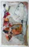 Patsy Fleming, Abstract, Oil on paper